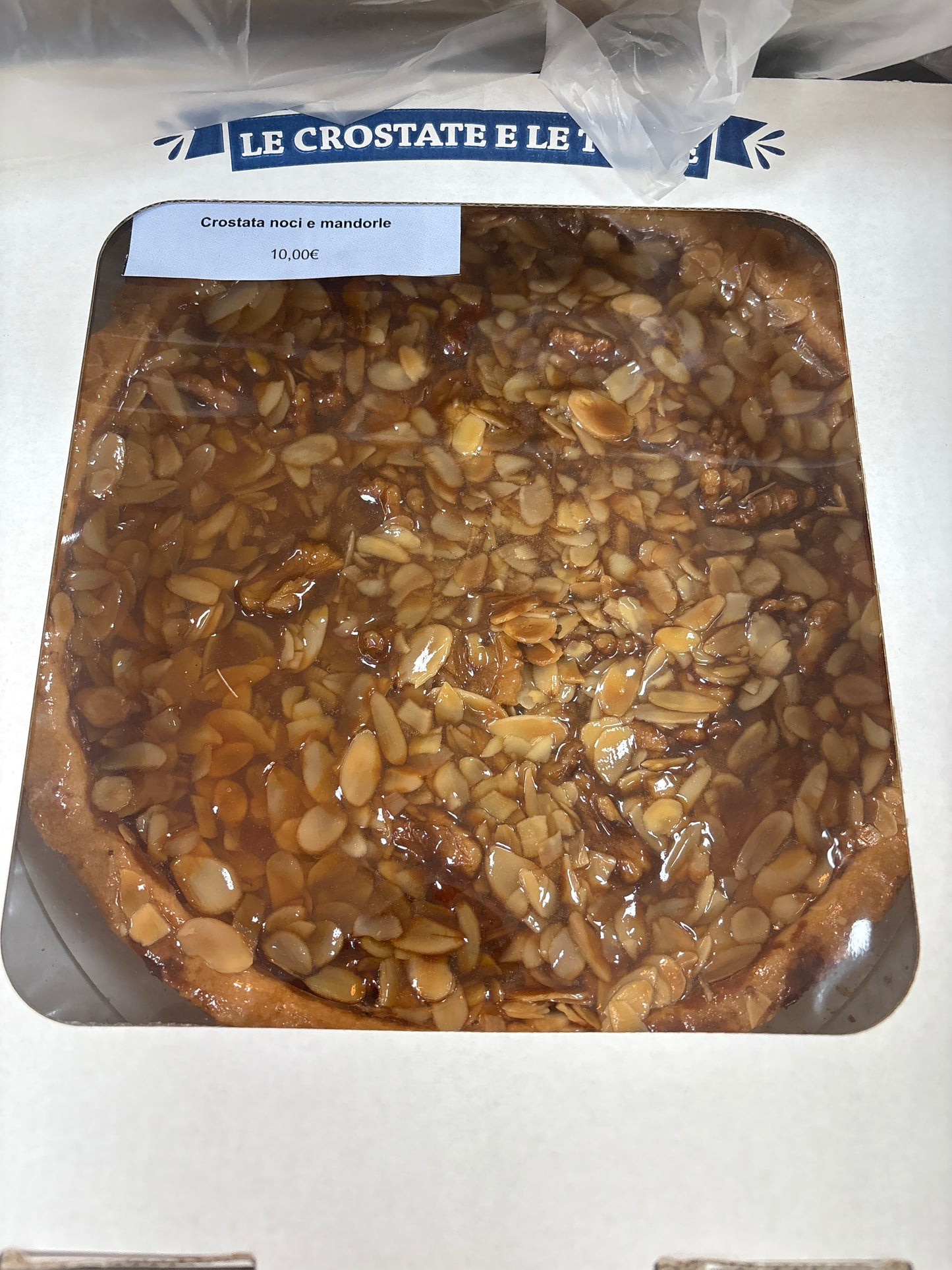 Crostata mandorle noci e miele 1kg
