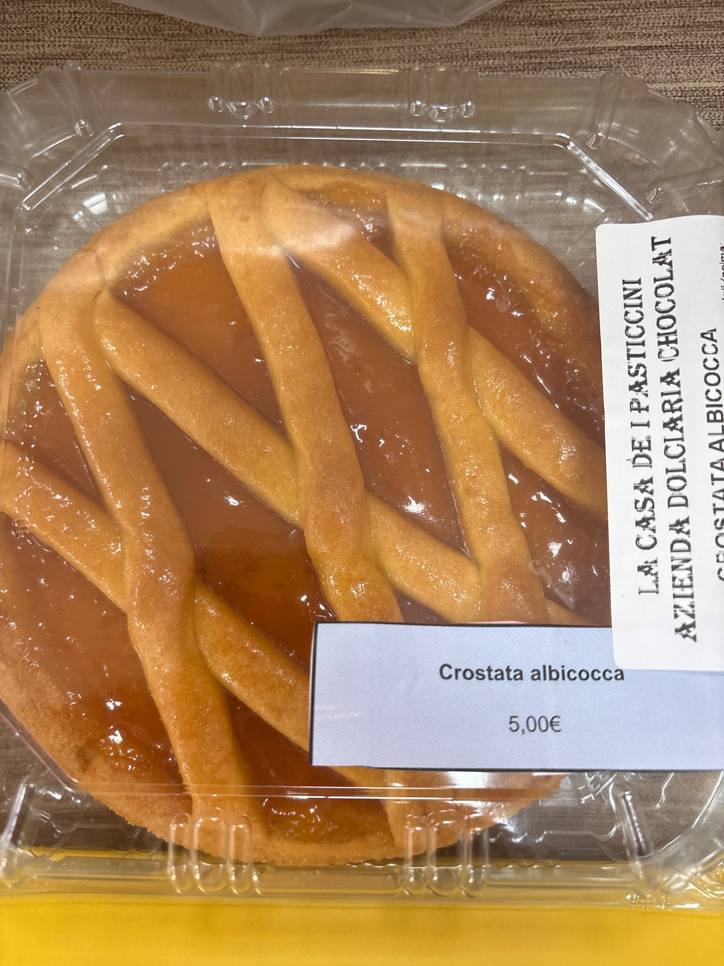 Crostata albicocca 500g