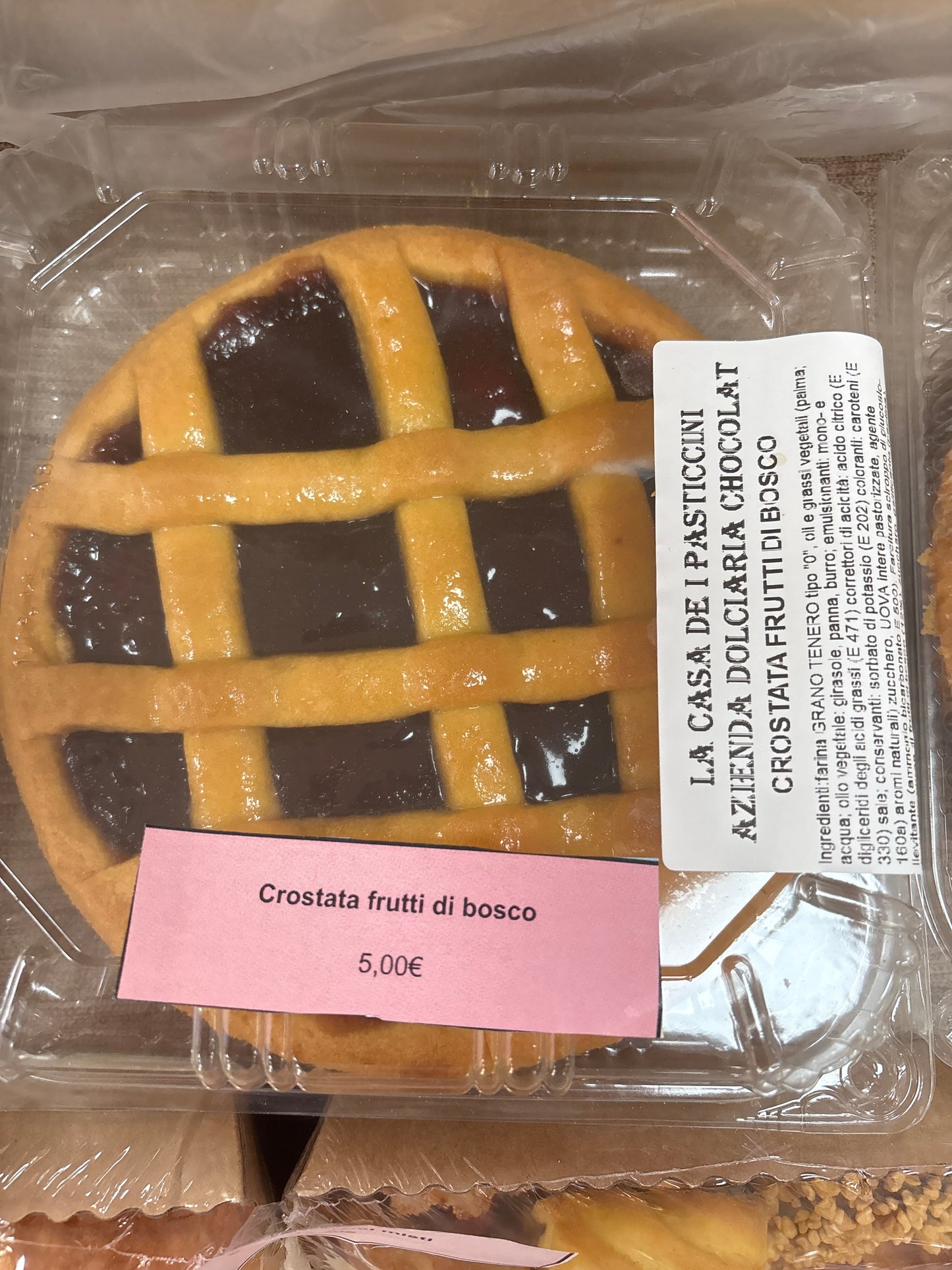Crostata frutti di bosco 509g