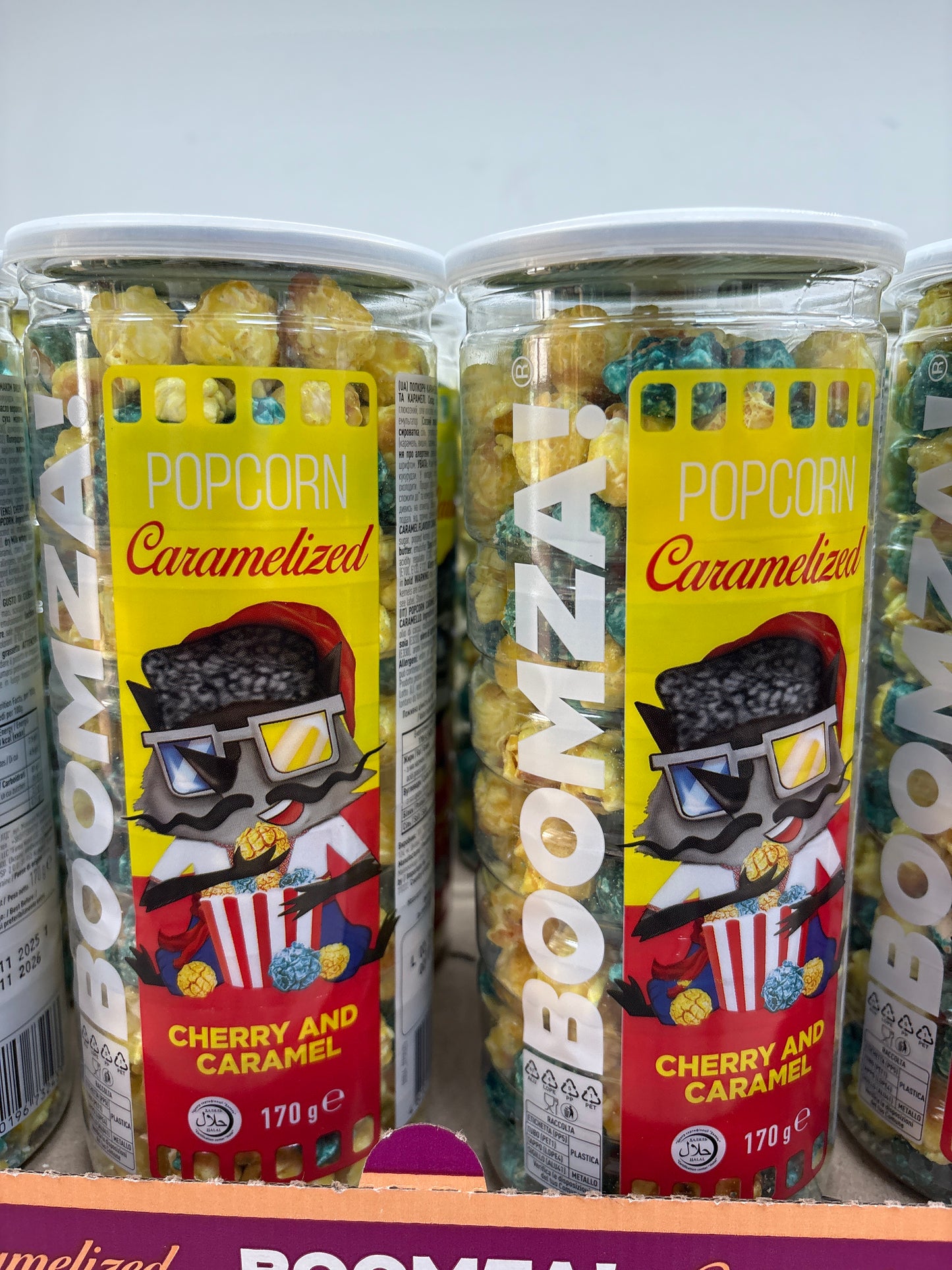 Pop corn cherry and caramel 170g