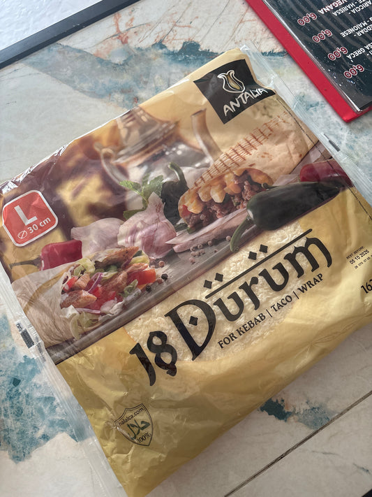 Durum Piadina uso professionale x18 taglia L 1620g