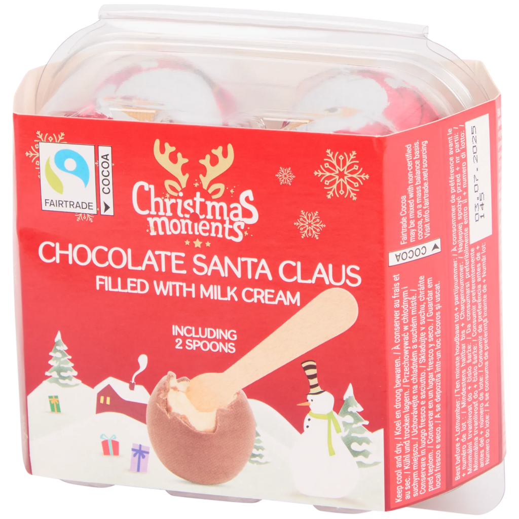 Cioccolatini ripieni crema latte di Natale