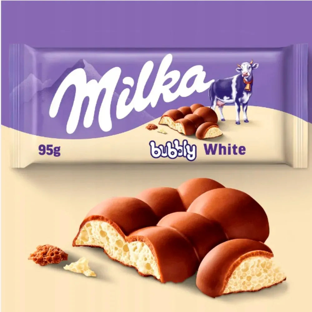 Milka Bubbly White 95g