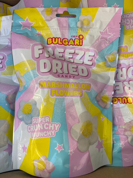 Freeze dried caramelle crunchy