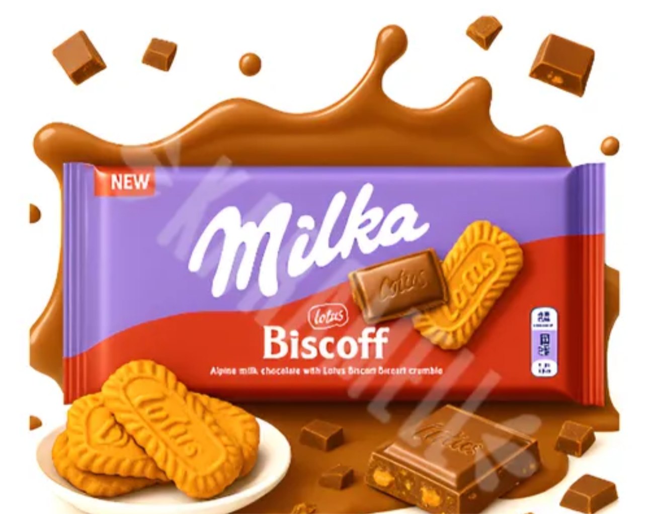 MILKA LOTUS BISCOFF 90G