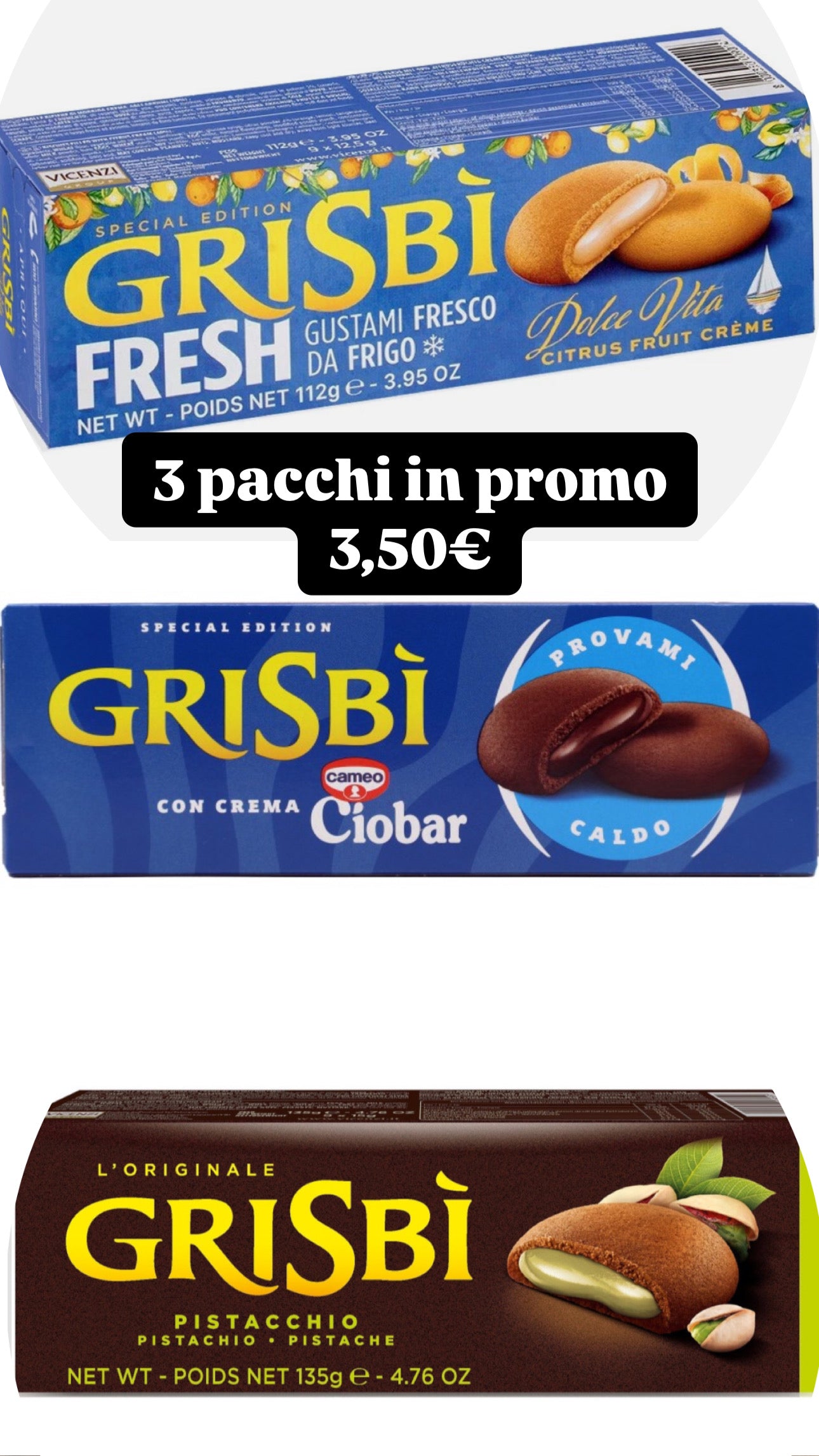 Grisbi x3