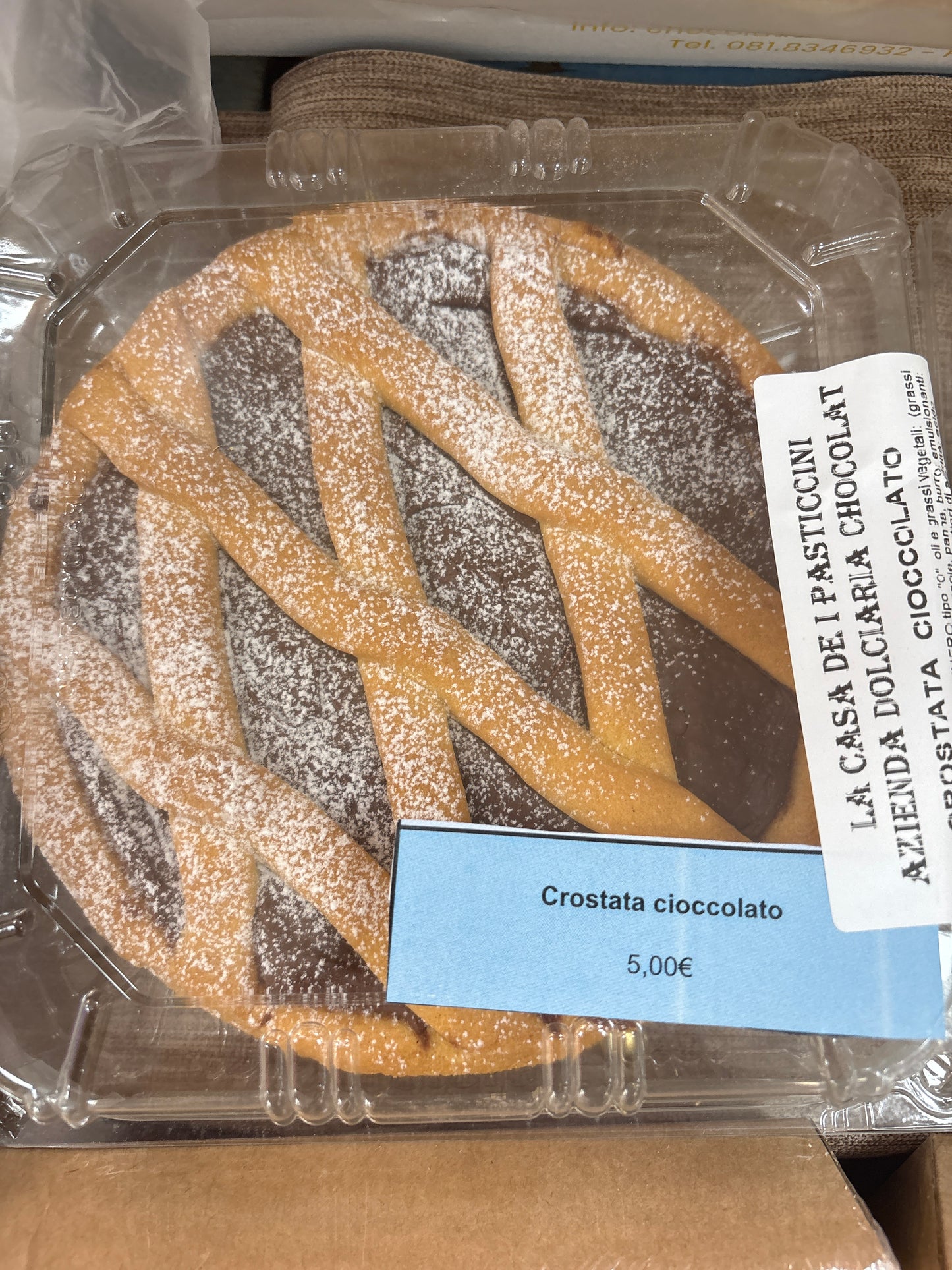 Crostata cioccolato 500g