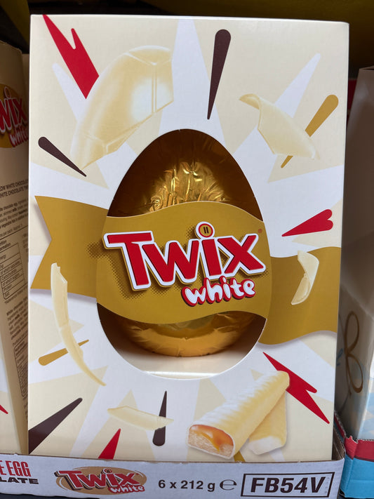 Twix white uovo