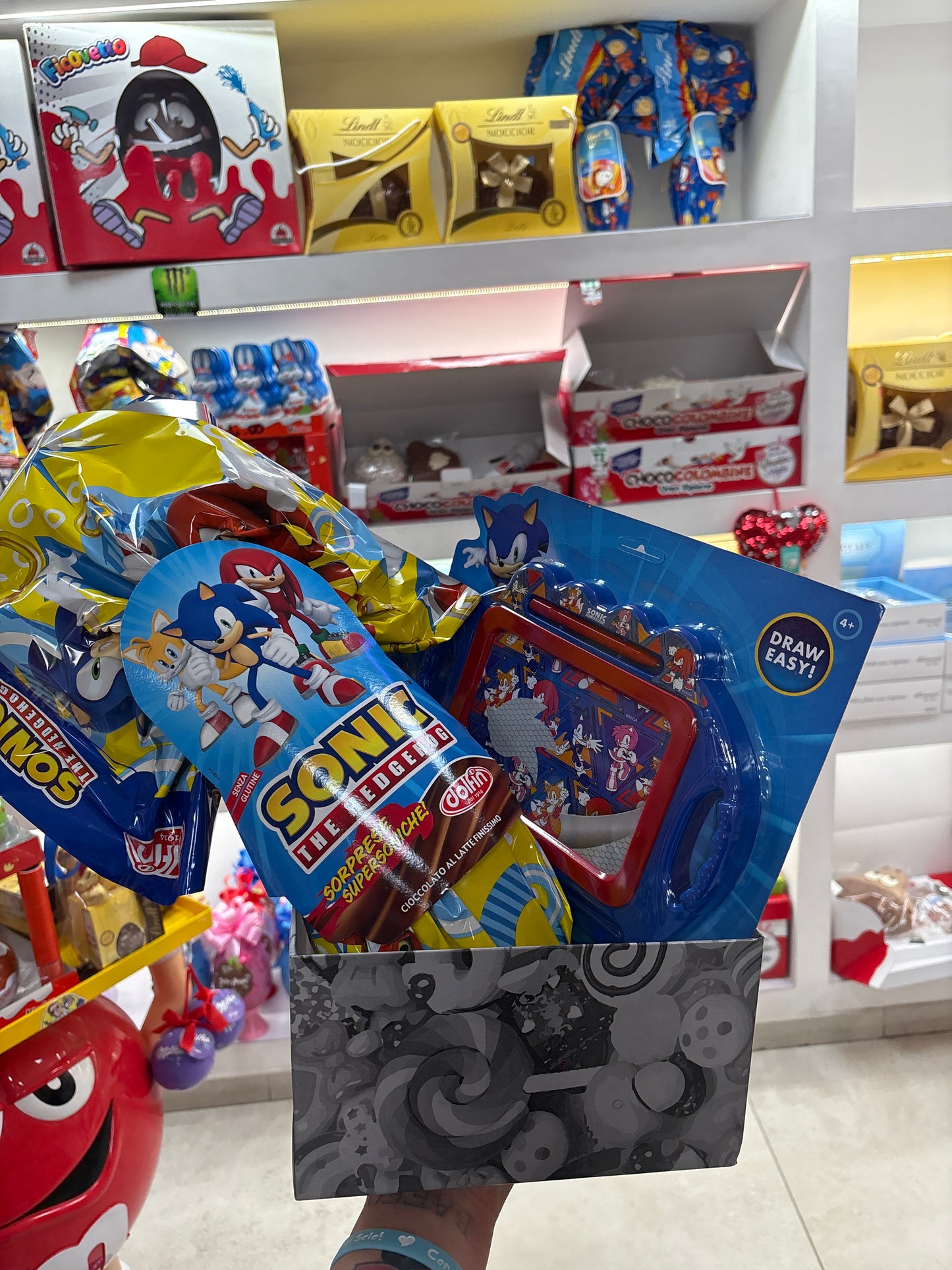 Box sonic uovo + lavagnetta