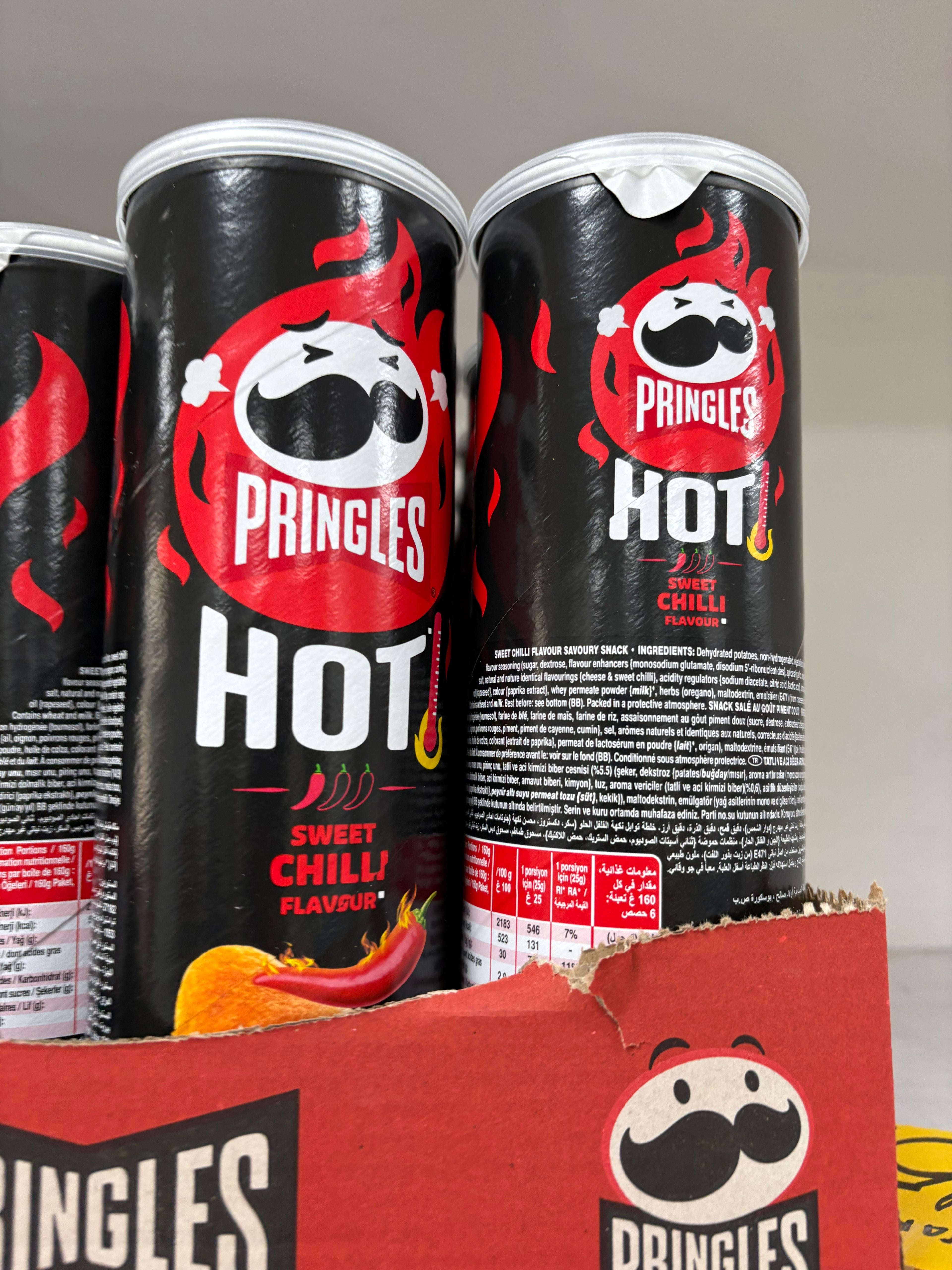 Pringles Hot Sweet chilli