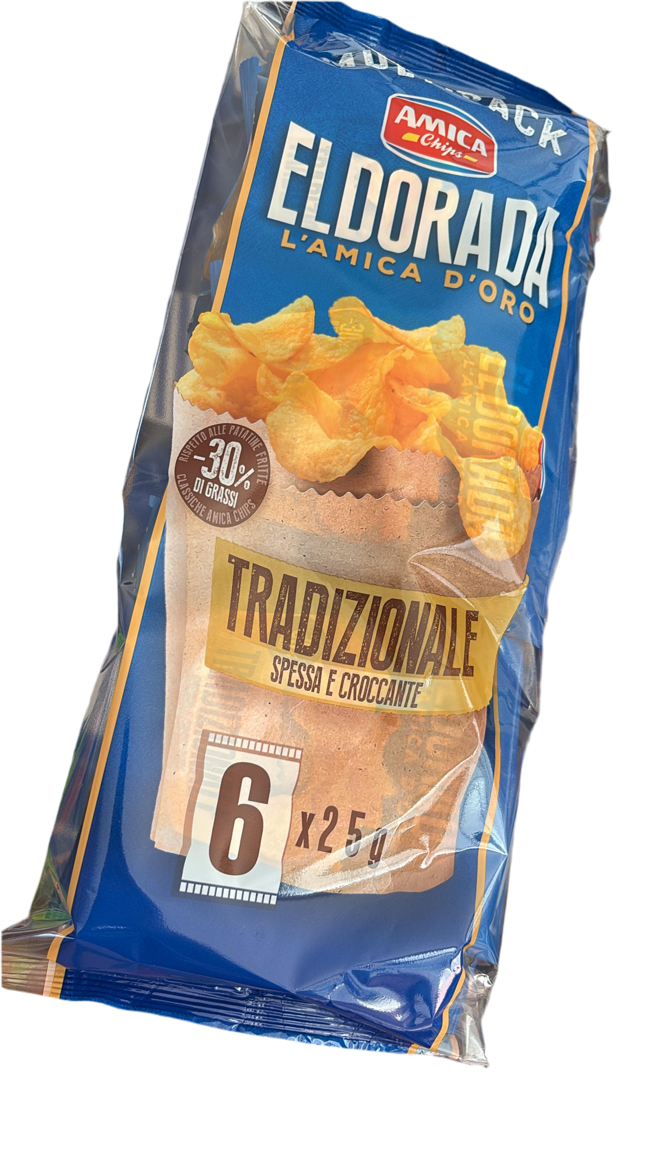 Spessa e croccante Multipack amica chips