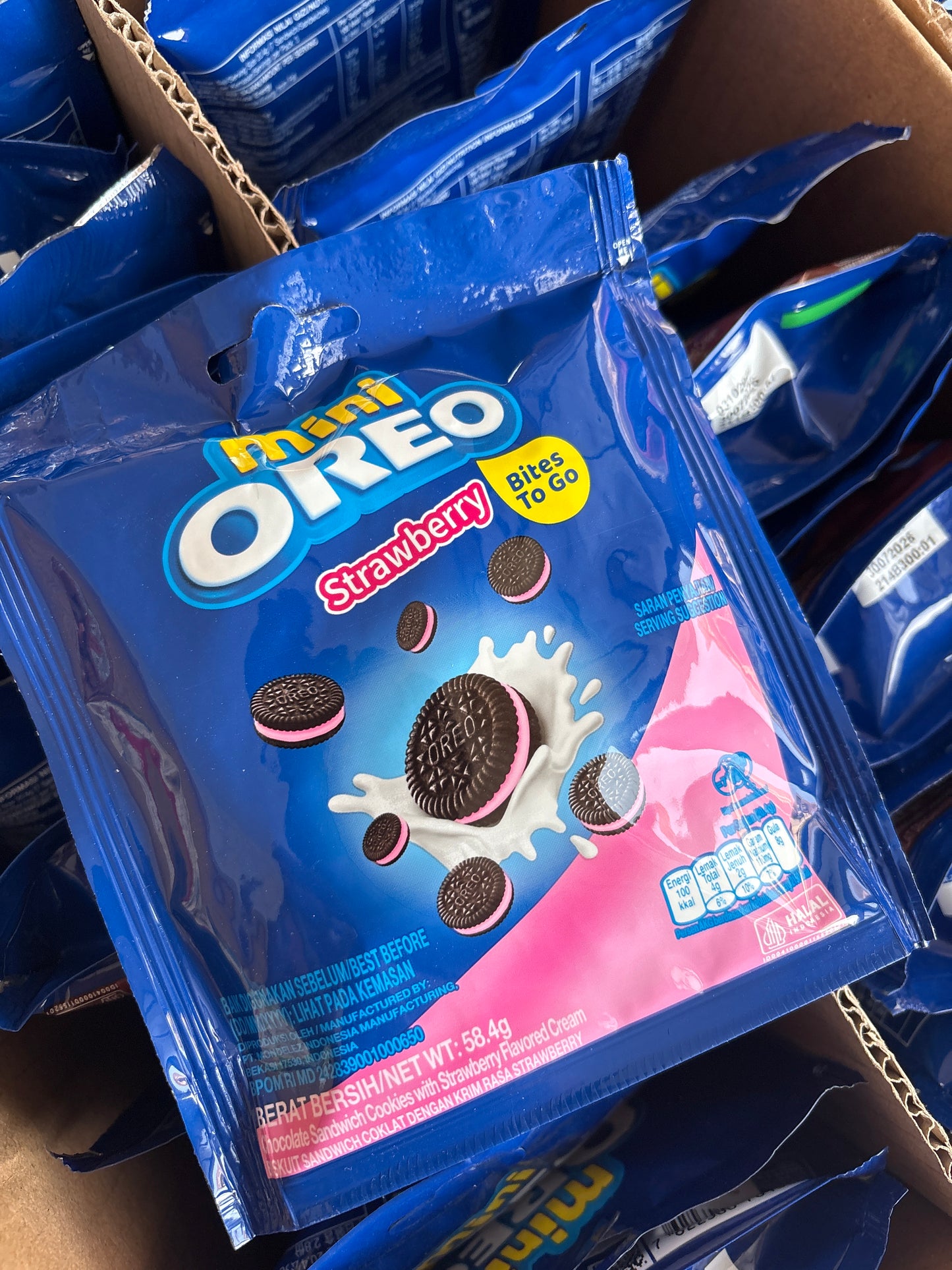 Mini oreo alla fragola 🍓