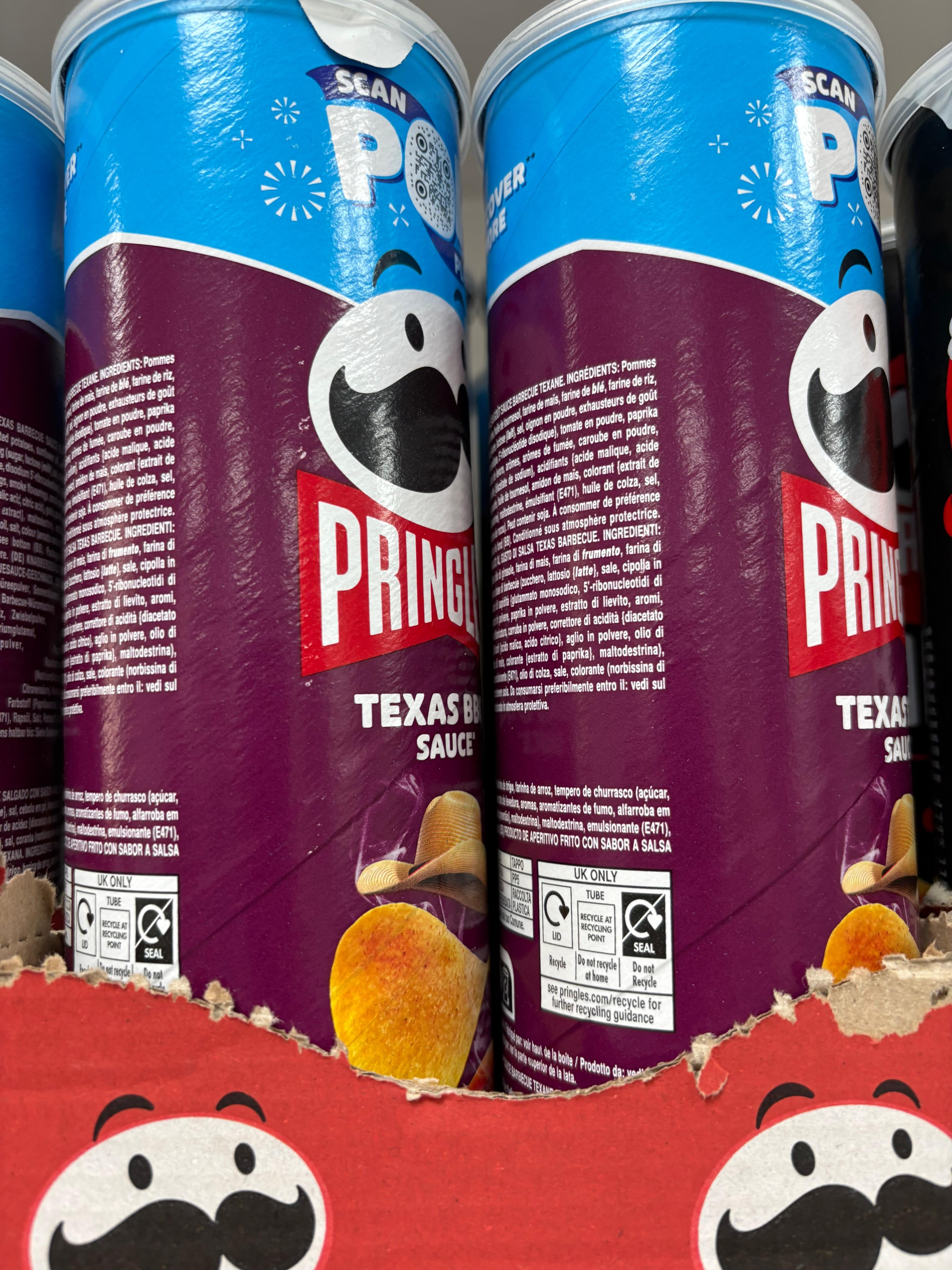 Pringles Texas bb sauce