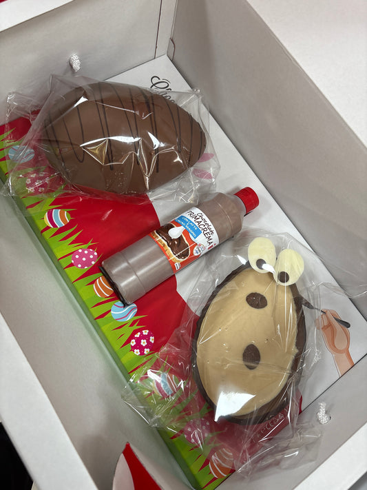 Chocolate box uovo + mezzo uovo Bueno