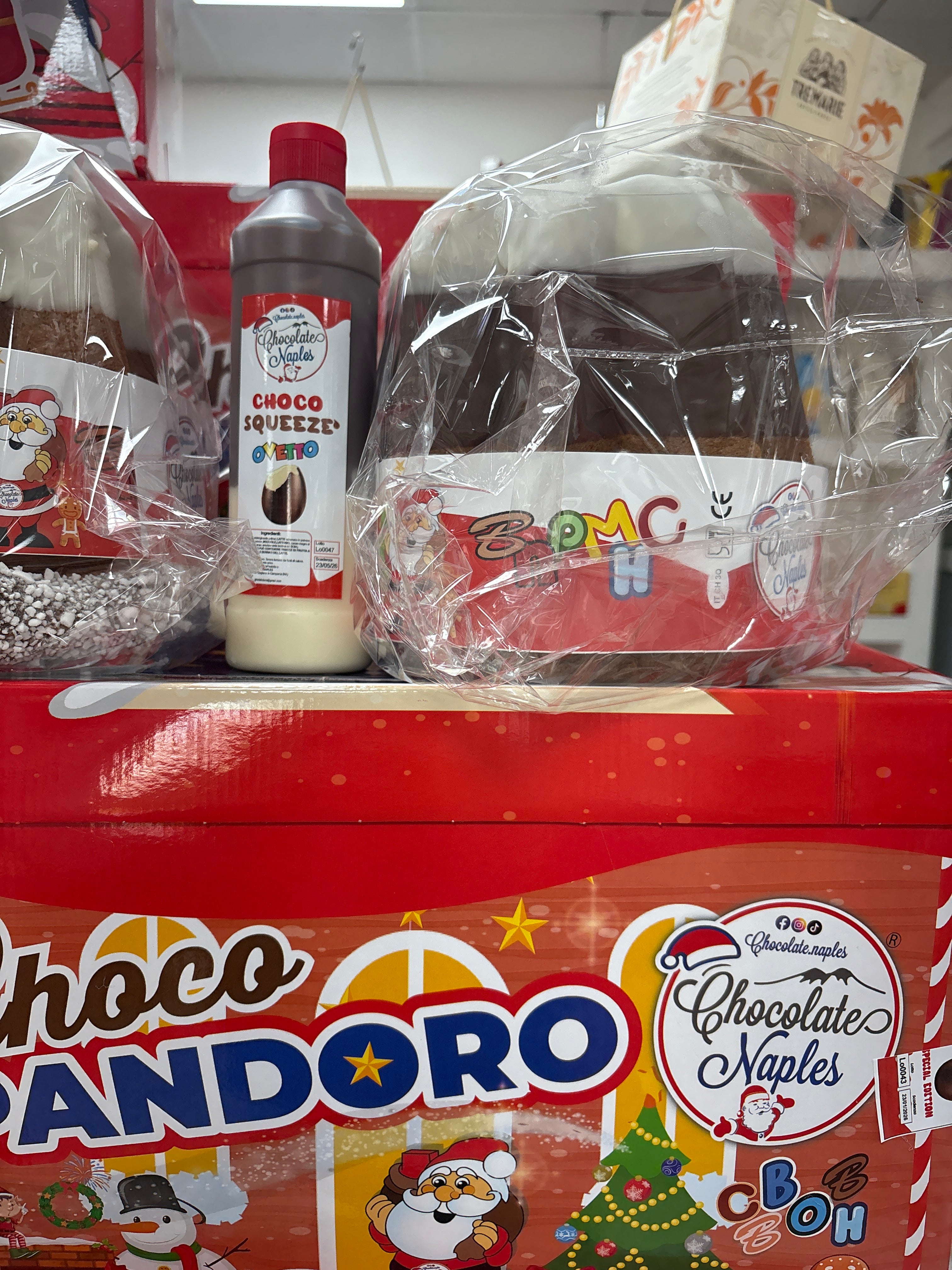 Choco pandoro ovetto