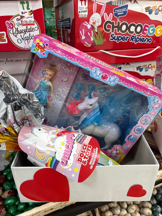 Box unicorno 🦄 uovo + giocattolo