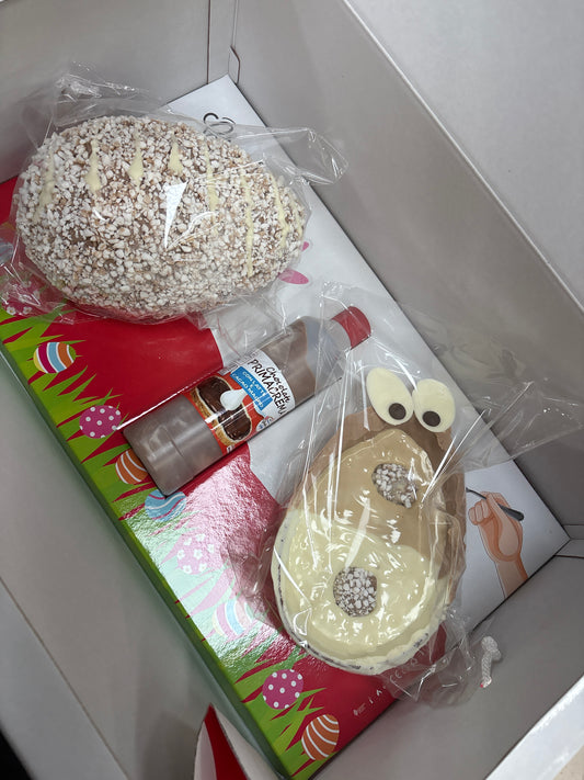 Chocolate Naples box uovo + mezzo uovo HIPP