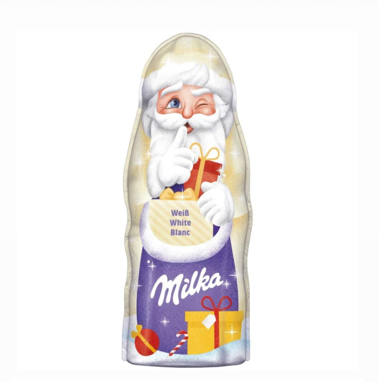 Babbo Natale Milka White