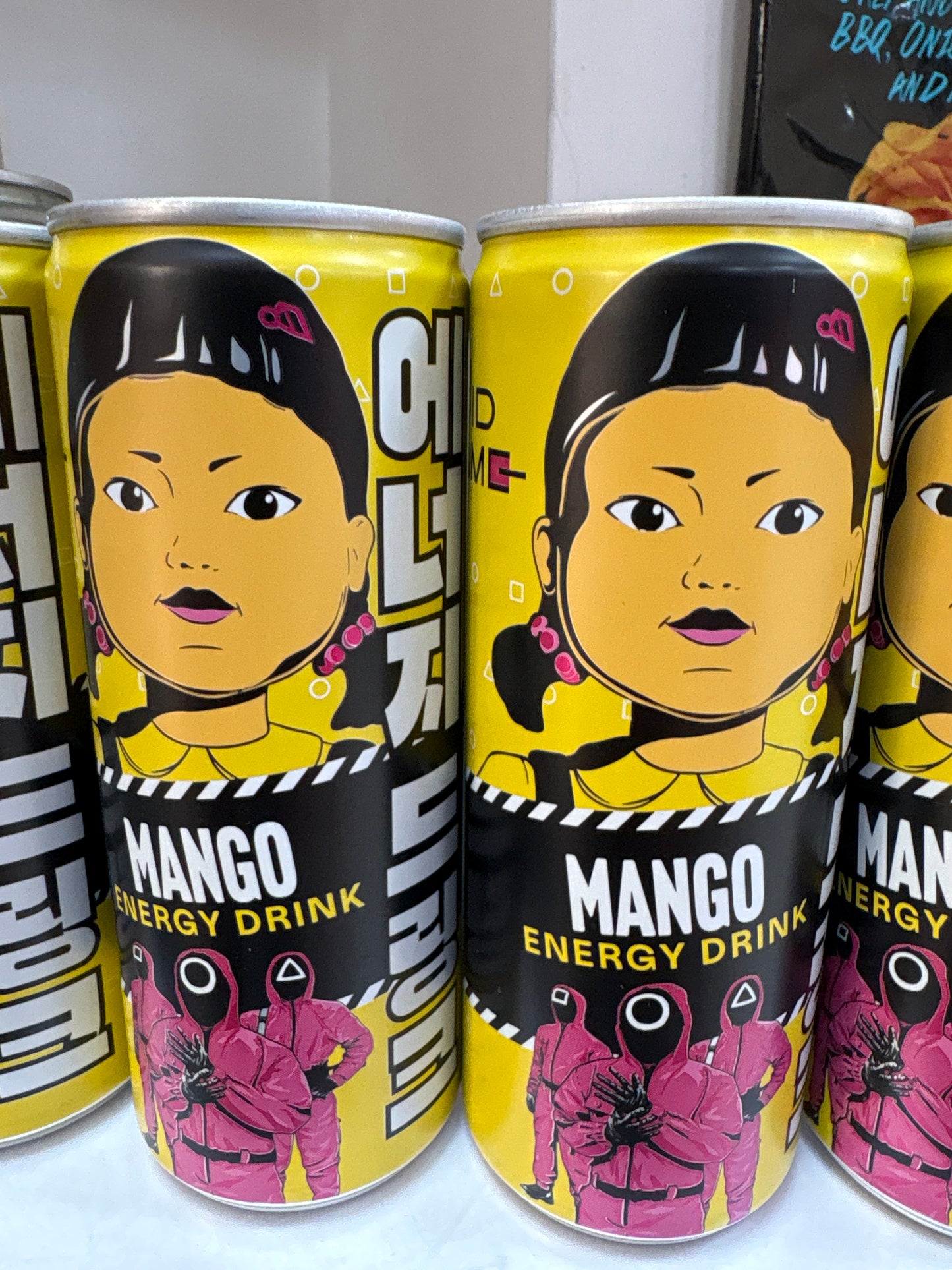 Energy drink squid game mango 🥭