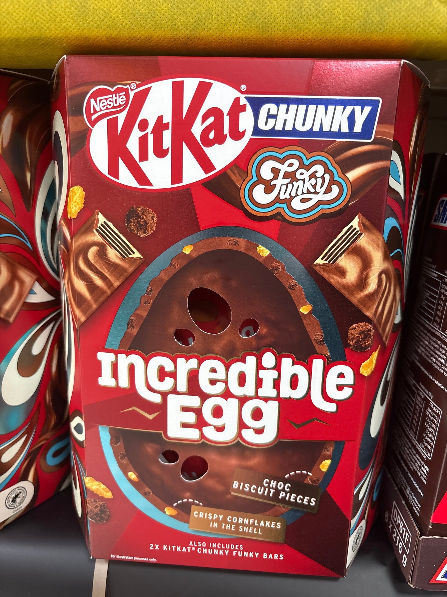 Uovo kitkat incredibile egg 380g
