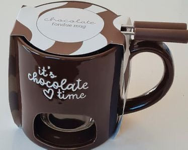 Tazza per fonduta di cioccolato