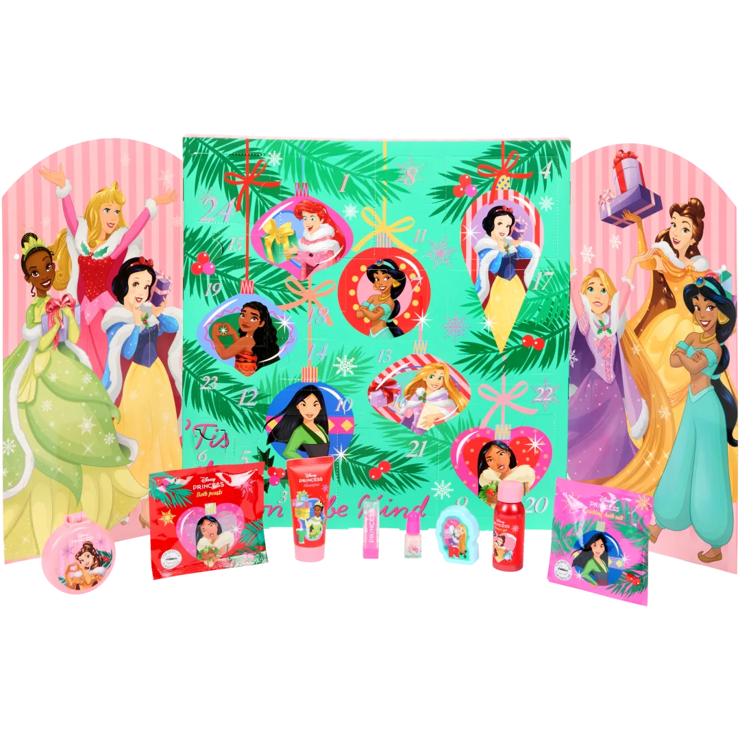 Calendario dell'Avvento Disney Princess 24 pezzi