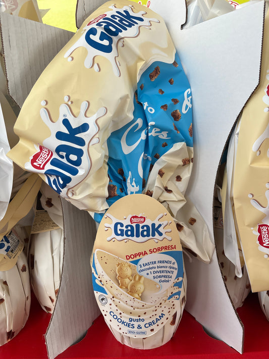 Galak cookies and cream