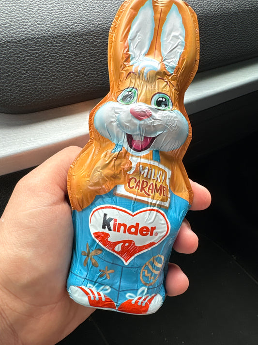 Coniglietto Kinder al caramello