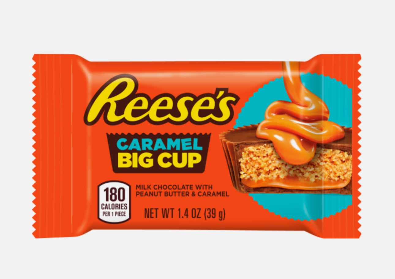 Reese's Caramel Big Cup Milk Chocolate Peanut Butter,