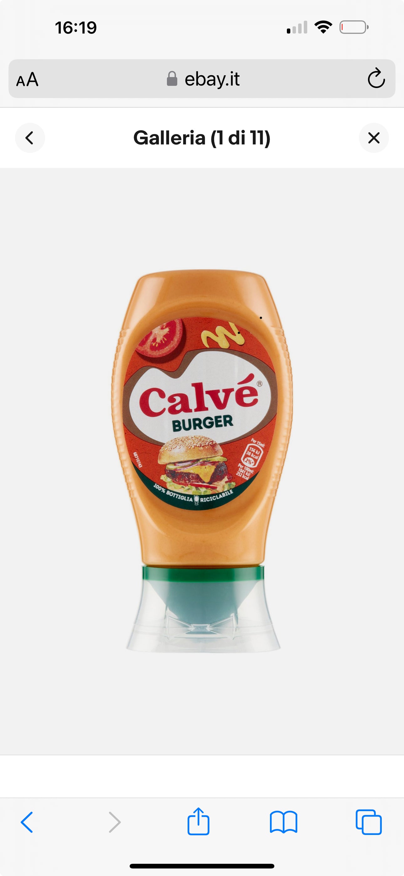 Calve burger