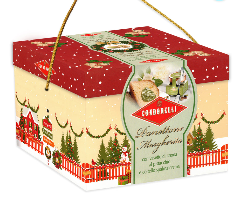 Condorelli pistacchio con vasetto e coltello per spalmare