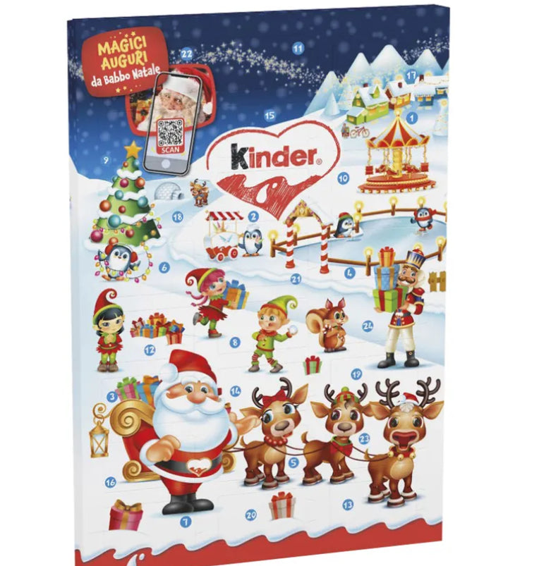 Calendario dell’avvento Kinder slim 141g