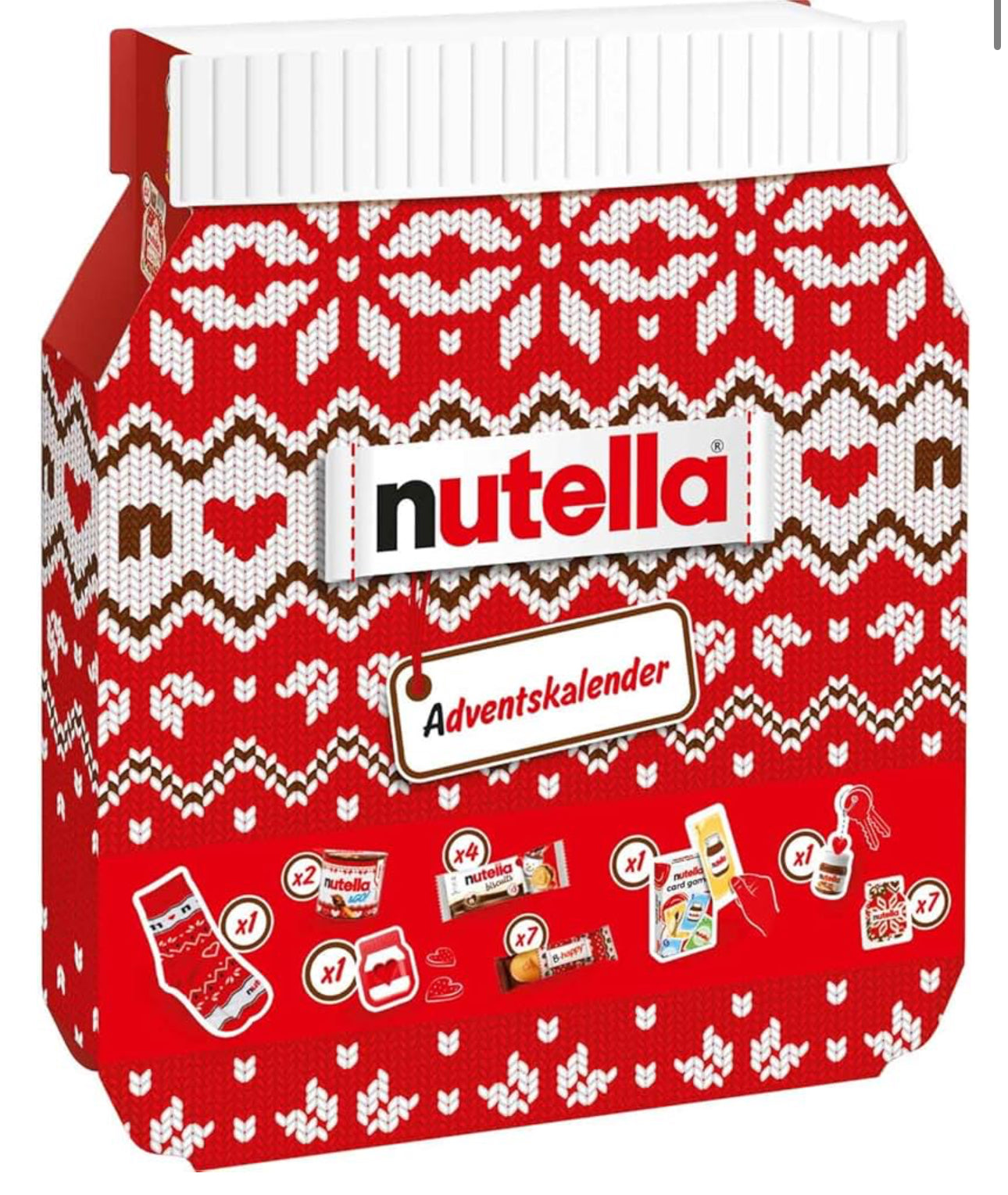 Nutella Calendario dell’Avvento 528g