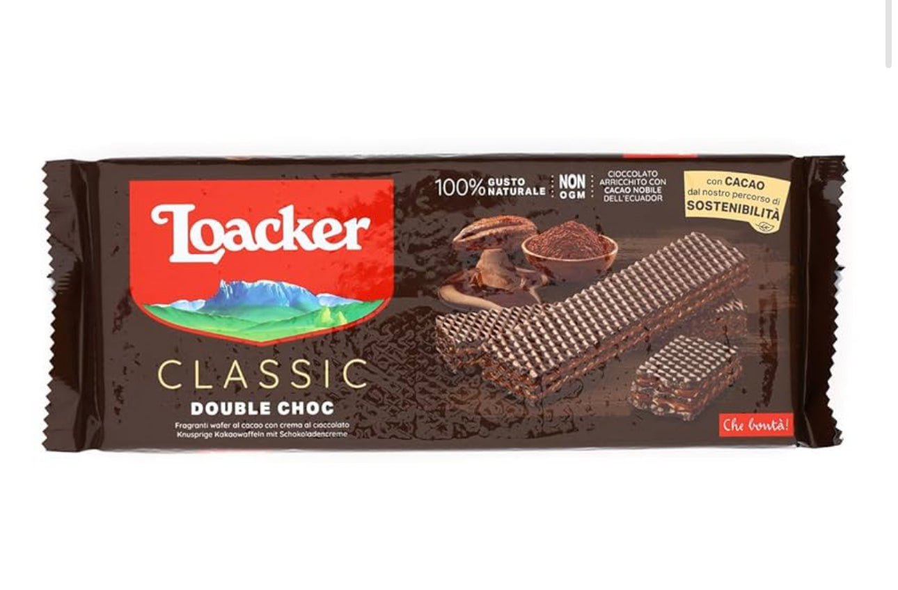 Loacker double choc 175g promo