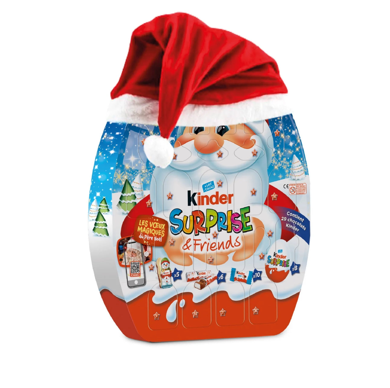 Calendario dell’avvento Kinder soropresa 370g