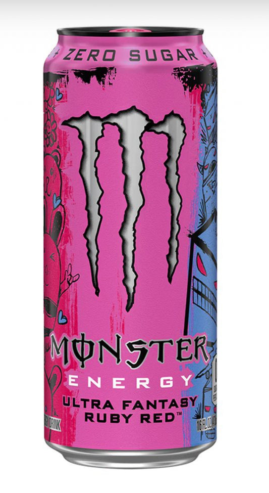 Monster ultra fantasy ruby Red
