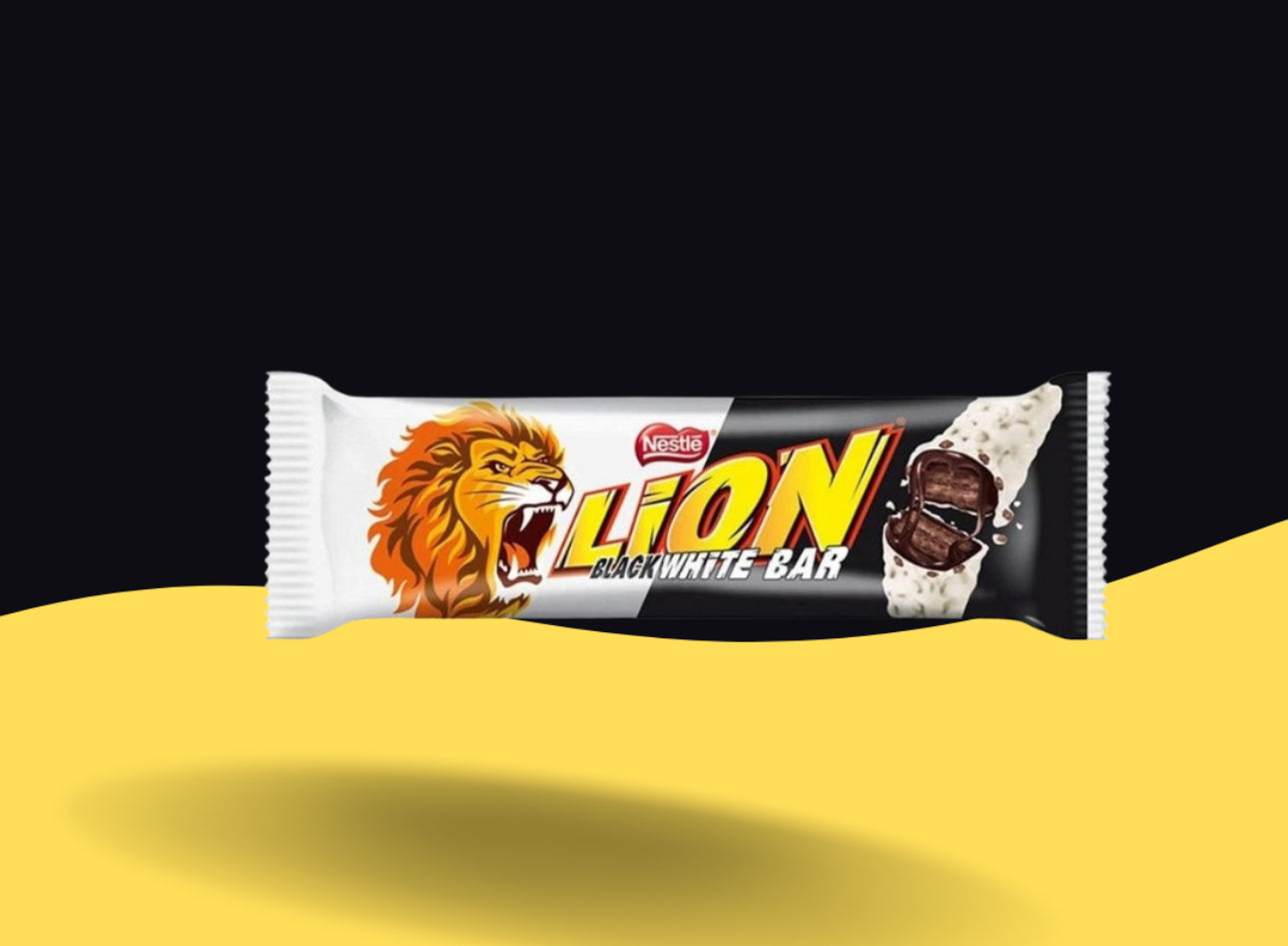 Lion black & white