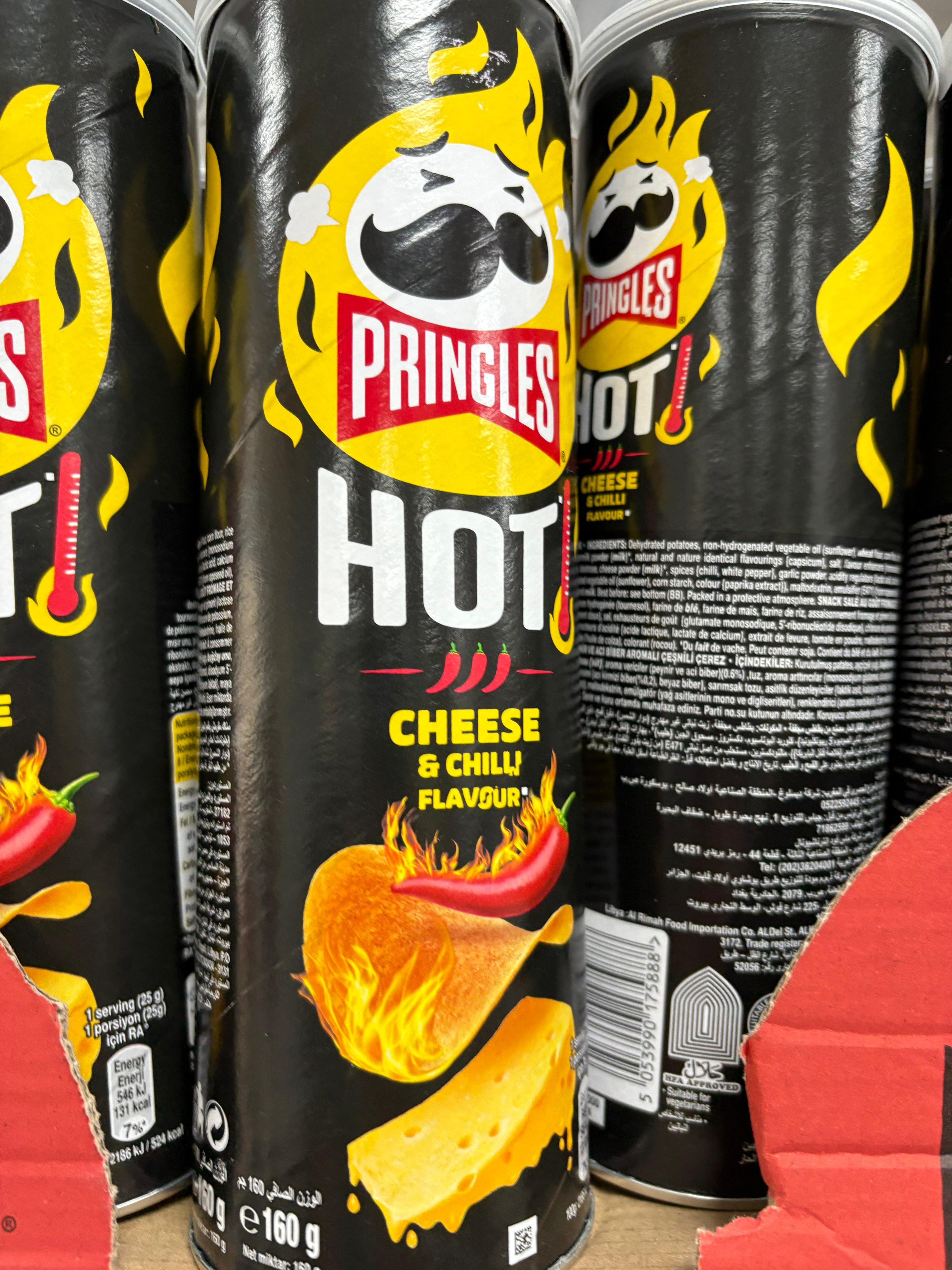 Pringles Hot cheese e chilli