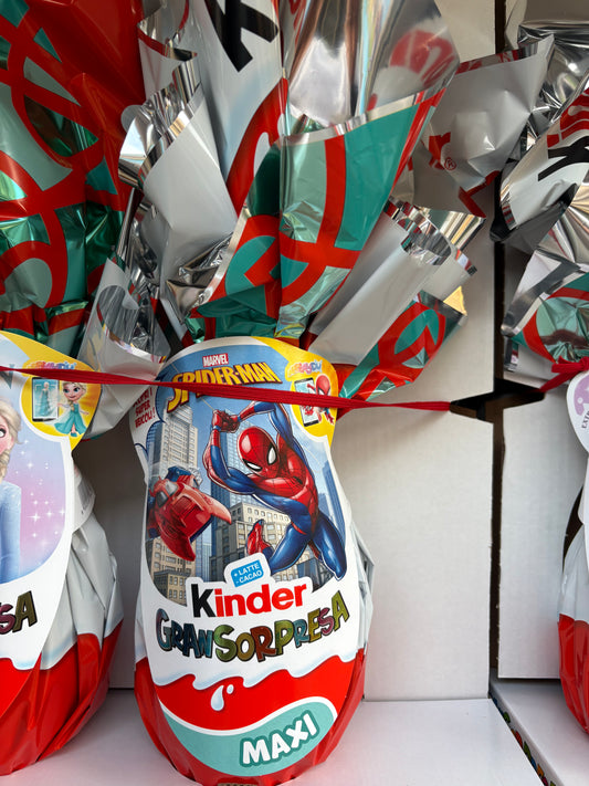 Kinder maxi spiderman