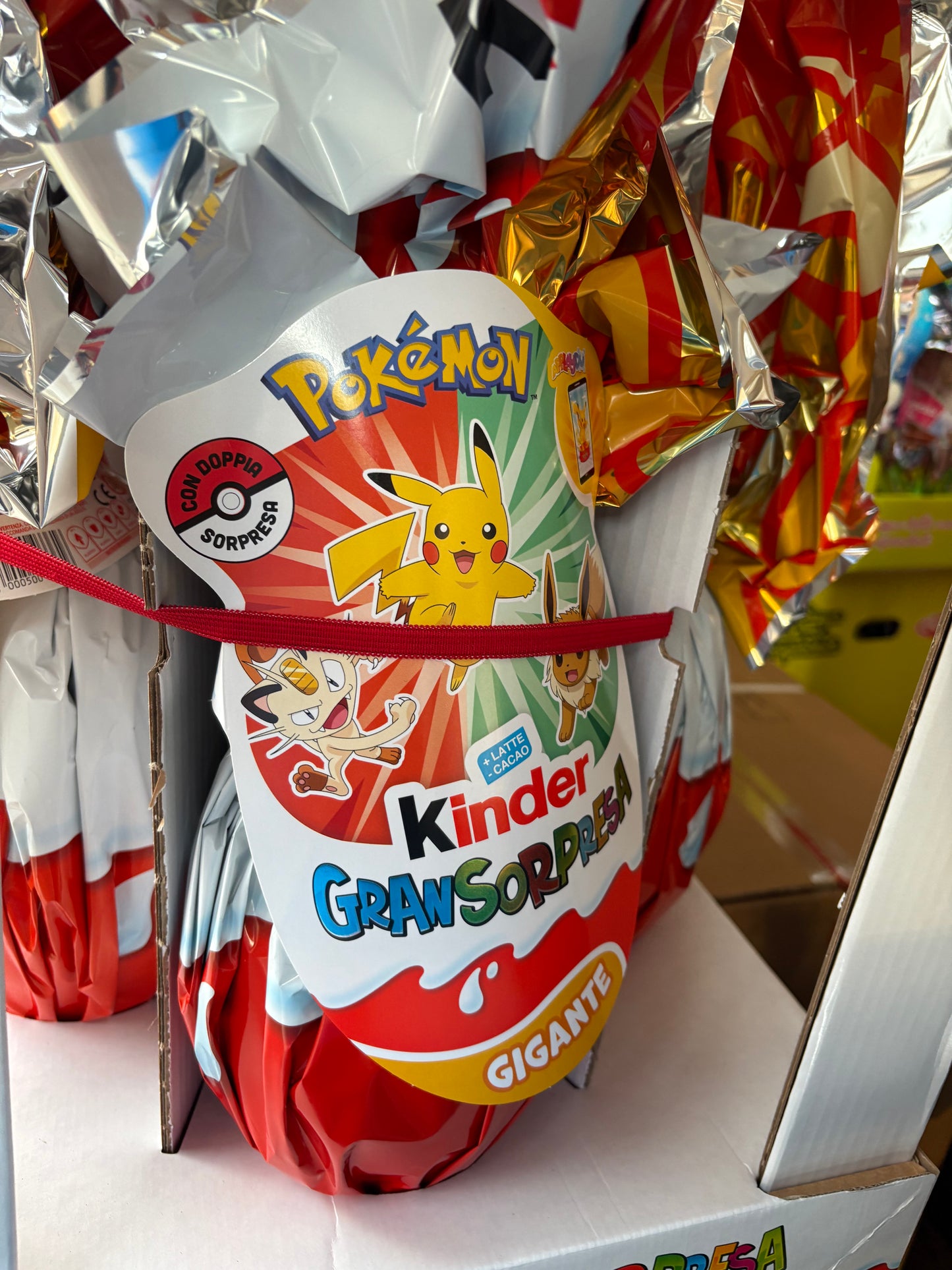 Kinder gigante pokemon