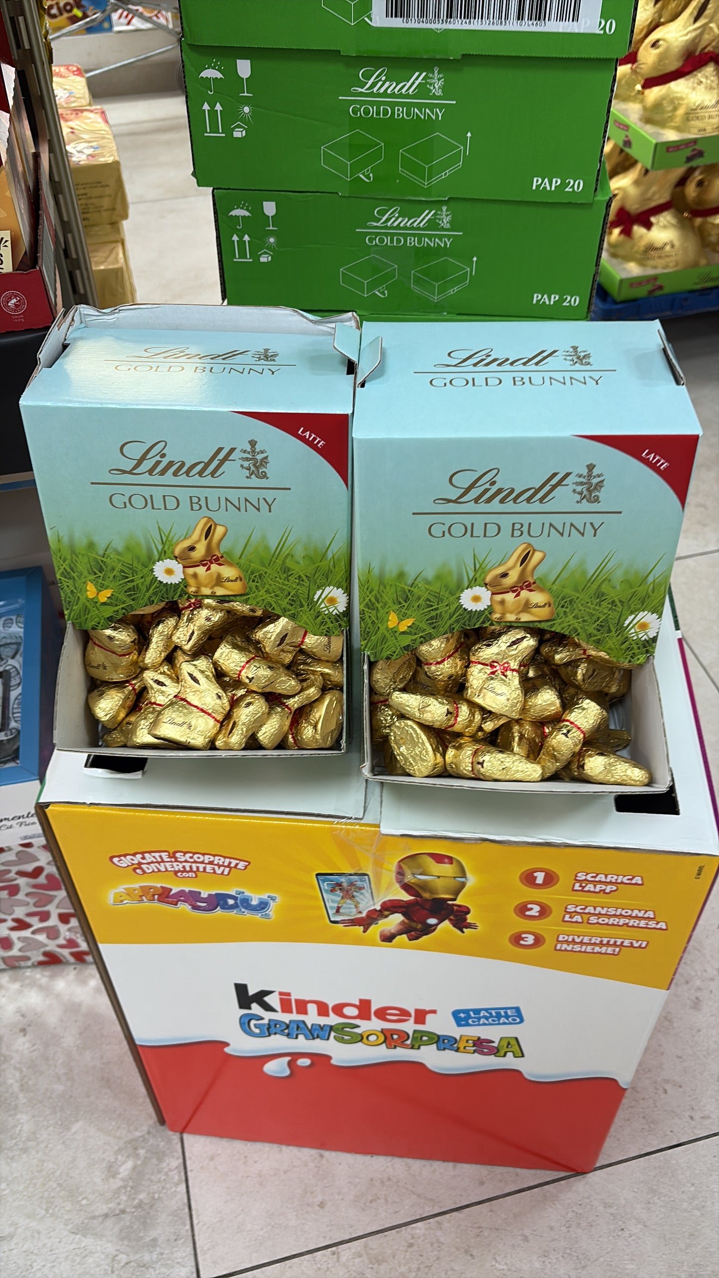 Mini bunny Lindt 3 pezzi
