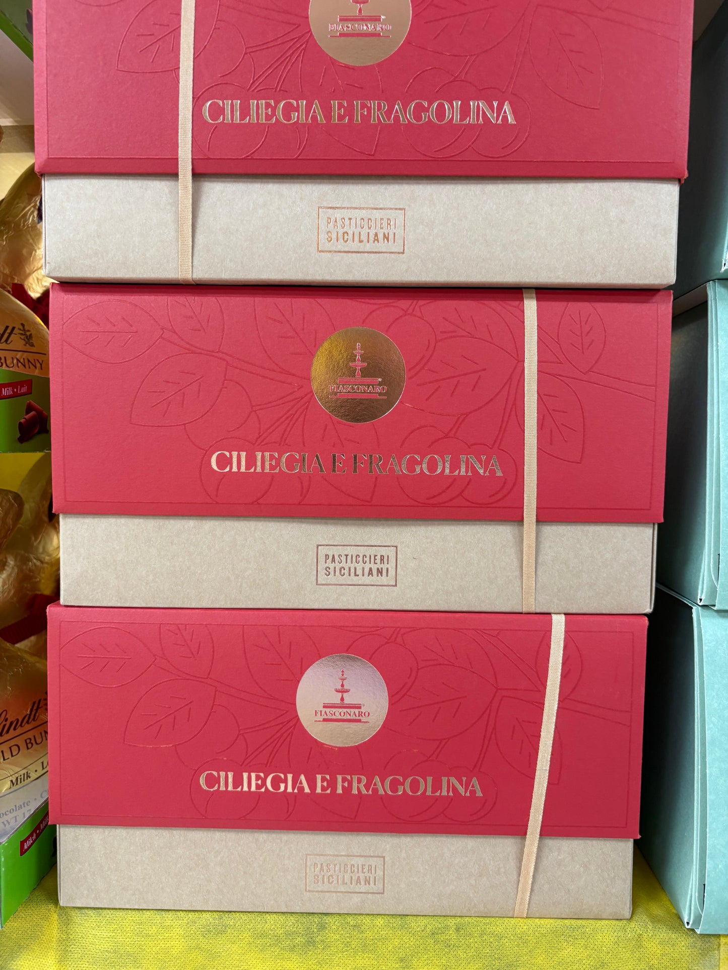 Fiasconaro colomba 🕊️ fragolina e ciliegie 🍒