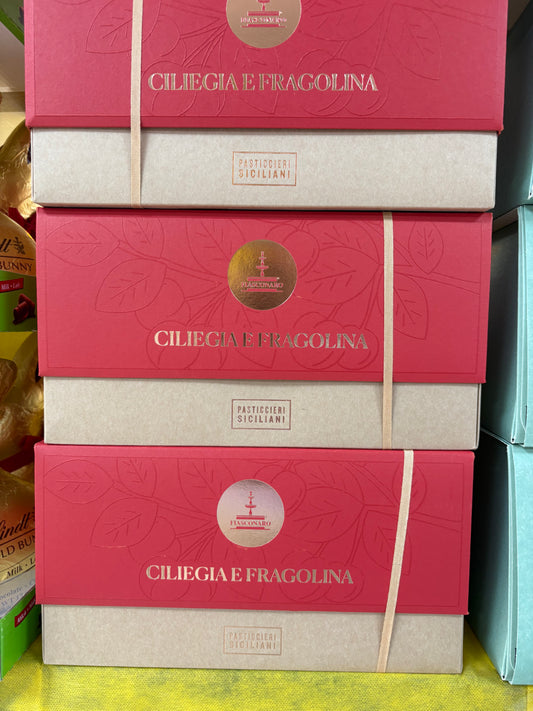 Fiasconaro colomba 🕊️ fragolina e ciliegie 🍒