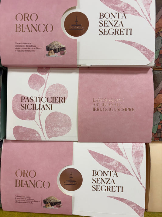 Fiasconaro cioccolato bianco e mandorle