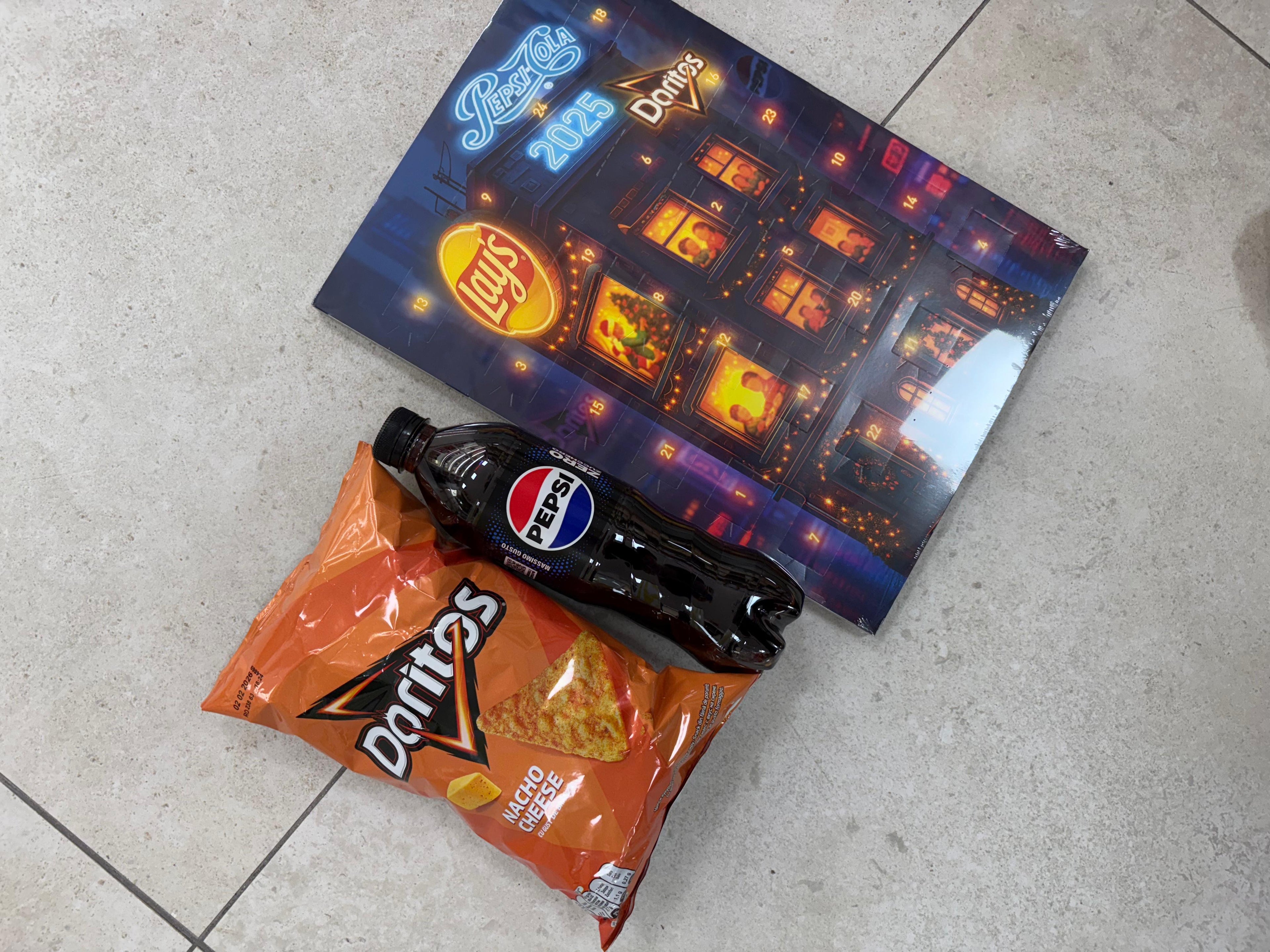 Calendario Lays in regalo