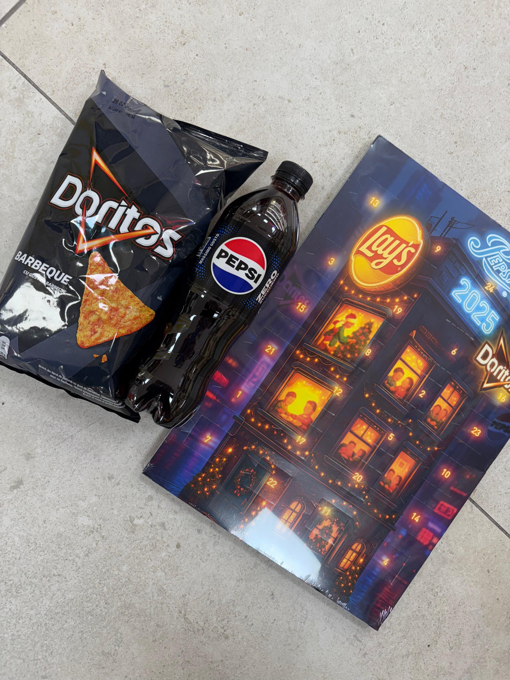 Calendario Lays in regalo