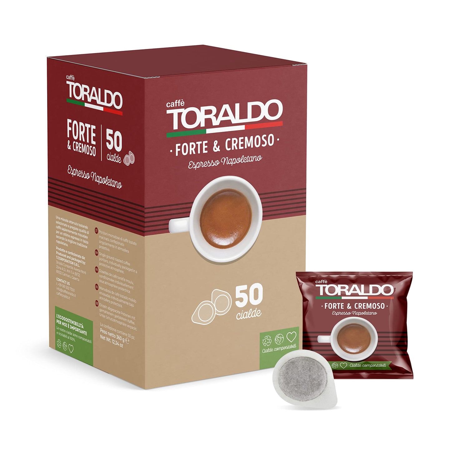 Toraldo forte e cremoso 50 cialde